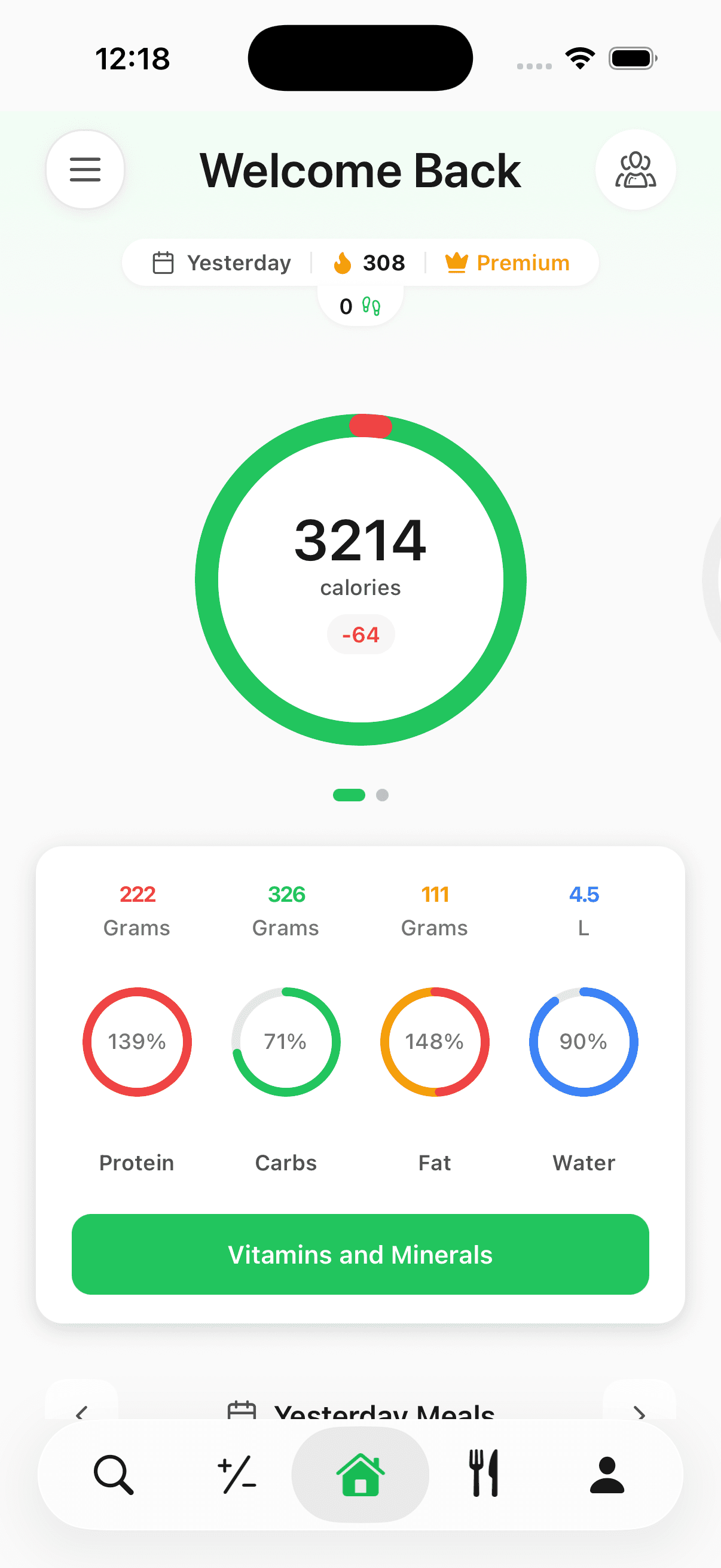 Juula app dashboard preview